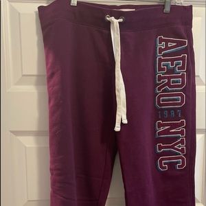Large Aeropostale capri sweat pants